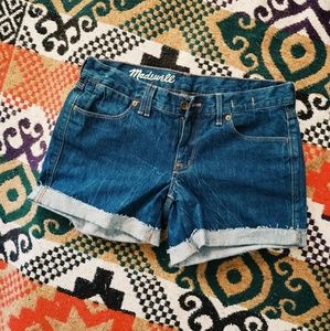 Madewell jean shorts